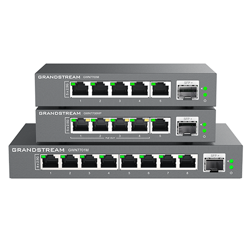 Unmanaged 2.5G Multi-Gigabit Network Switches