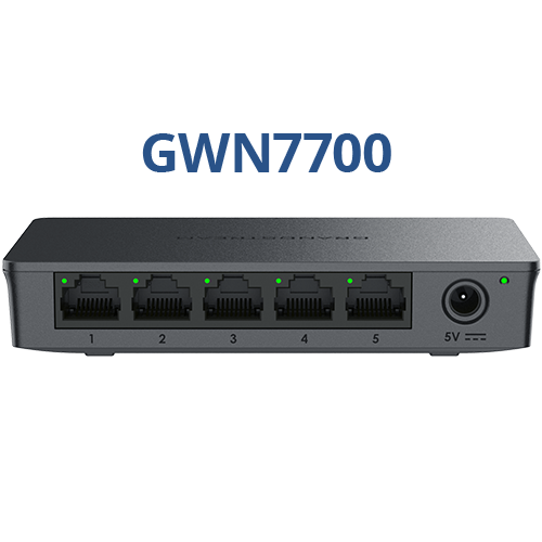 Grandstream GWN7700 5-Port Unmanaged Gigabit Switch