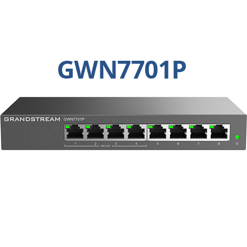 Grandstream GWN7701P 8-Port Gigabit PoE Switch