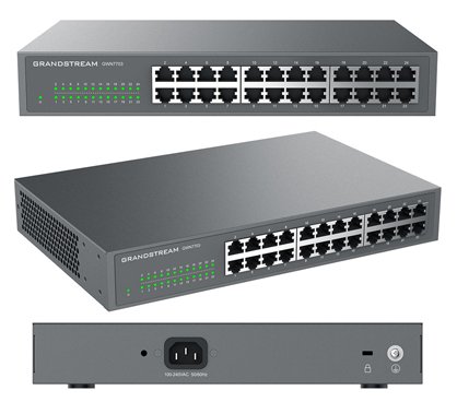 Grandstream GWN7703 24-Port Unmanaged Gigabit Switch
