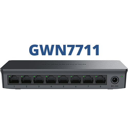 Grandstream GWN7711 8-Port Layer 2 Lite Managed Switch