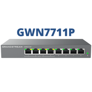 Grandstream GWN7711P 8-Port Managed Gigabit PoE+ Switch