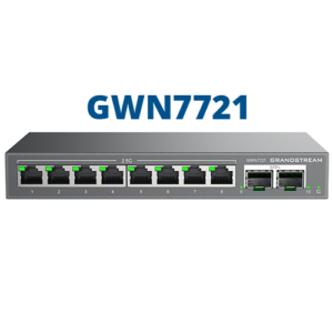 Grandstream GWN7721 8-Port 2.5G Multi-Gigabit Managed Switch