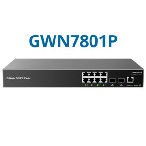 Grandstream GWN7801P 8-Port Layer 2+ Managed PoE+ Switch