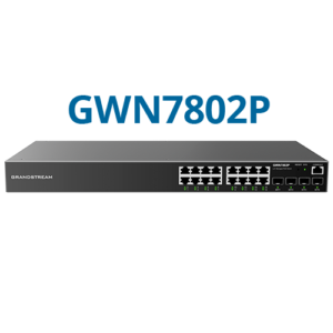 Grandstream GWN7802P 16-Port Layer 2+ Managed PoE+ Switch