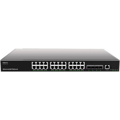Grandstream GWN7813 24-Port Layer 3 Managed Switch with 10G SFP+