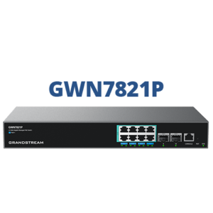 Grandstream GWN7821P 8-Port Layer 3 Multi-Gigabit PoE++ Switch
