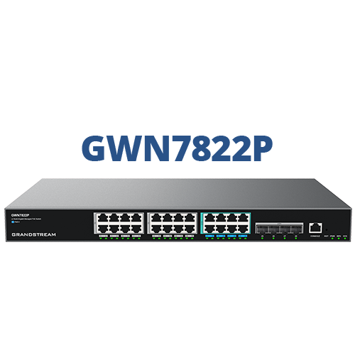 Grandstream GWN7822P Layer 3 Multi-Gigabit PoE++ Switch